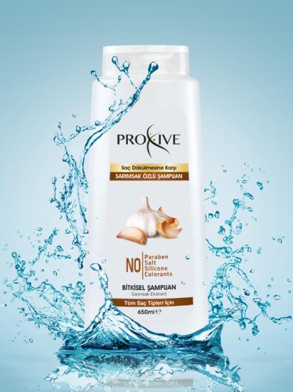 Proxive Dökülme Önleyici Bitkisel Sarımsak Şampuan 650 ml