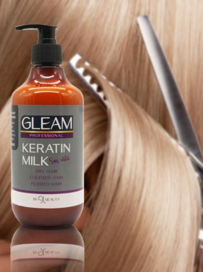 Gleam Professional Keratin Milk & Yoğun Bakım Saç Bakım Sütü 500 ml