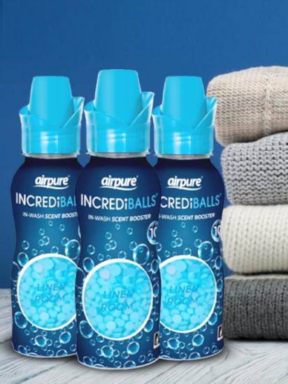 Airpure Çamaşır Parfümü Mavi Zambak Özü 128 Gr. 3’lü Avantaj