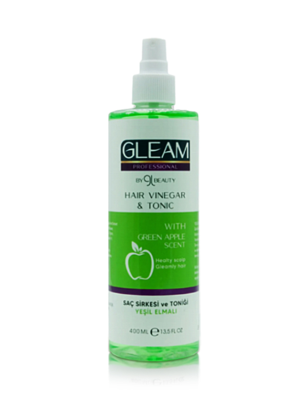 Gleam Professional Yeşil Elmalı Saç Sirkesi ve Saç Toniği